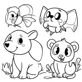 Halaman Mewarnai Hewan Cvc 99524-38124