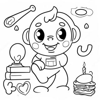 Halaman Mewarnai Aktivitas Menyenangkan Cvc 99525-38126