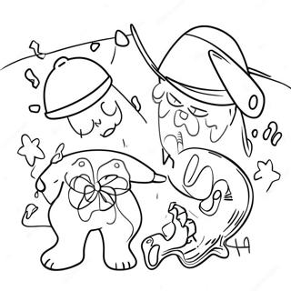 Halaman Mewarnai Aktivitas Menyenangkan Cvc 99525-38320