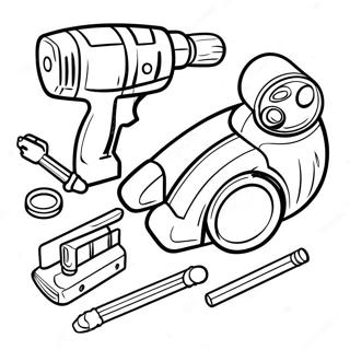 Halaman Mewarnai Alat Daya Yang Mengkilap 99601 38183